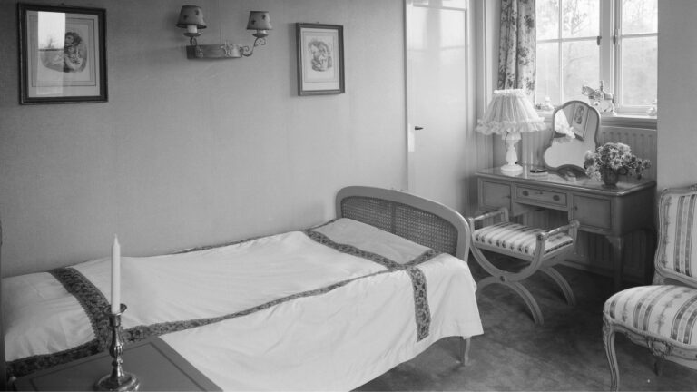 Herinneringen aan mijn slaapkamertje uit 1953